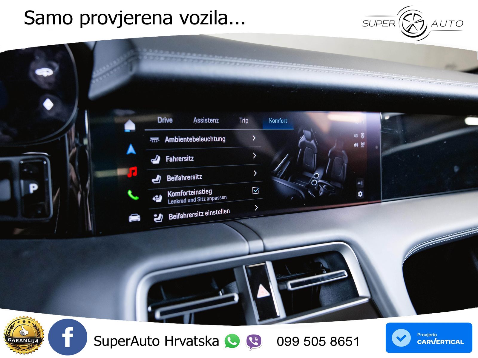 Porsche Taycan 4S 105 kWh (598 KS)
