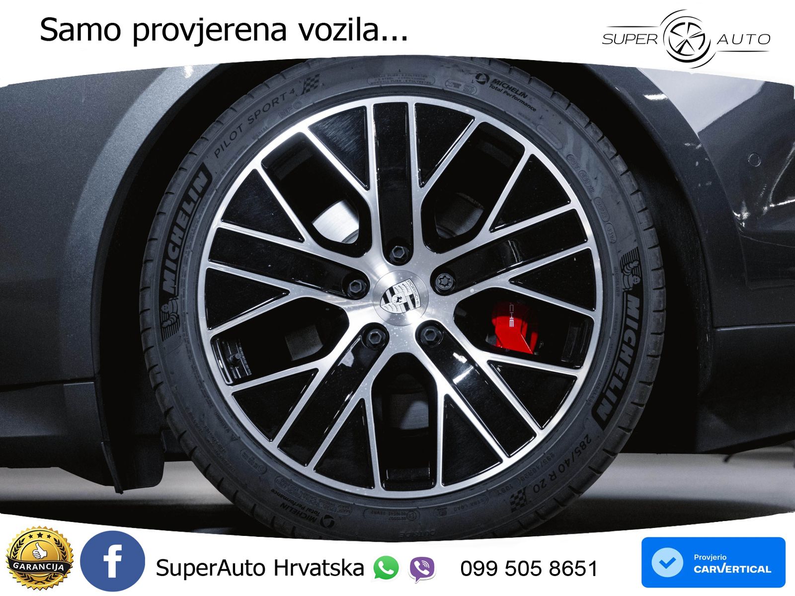 Porsche Taycan 4S 105 kWh (598 KS)