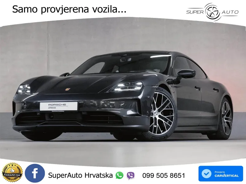 Porsche Taycan 4S 105 kWh (598 KS) LED+GR SJED+ACC