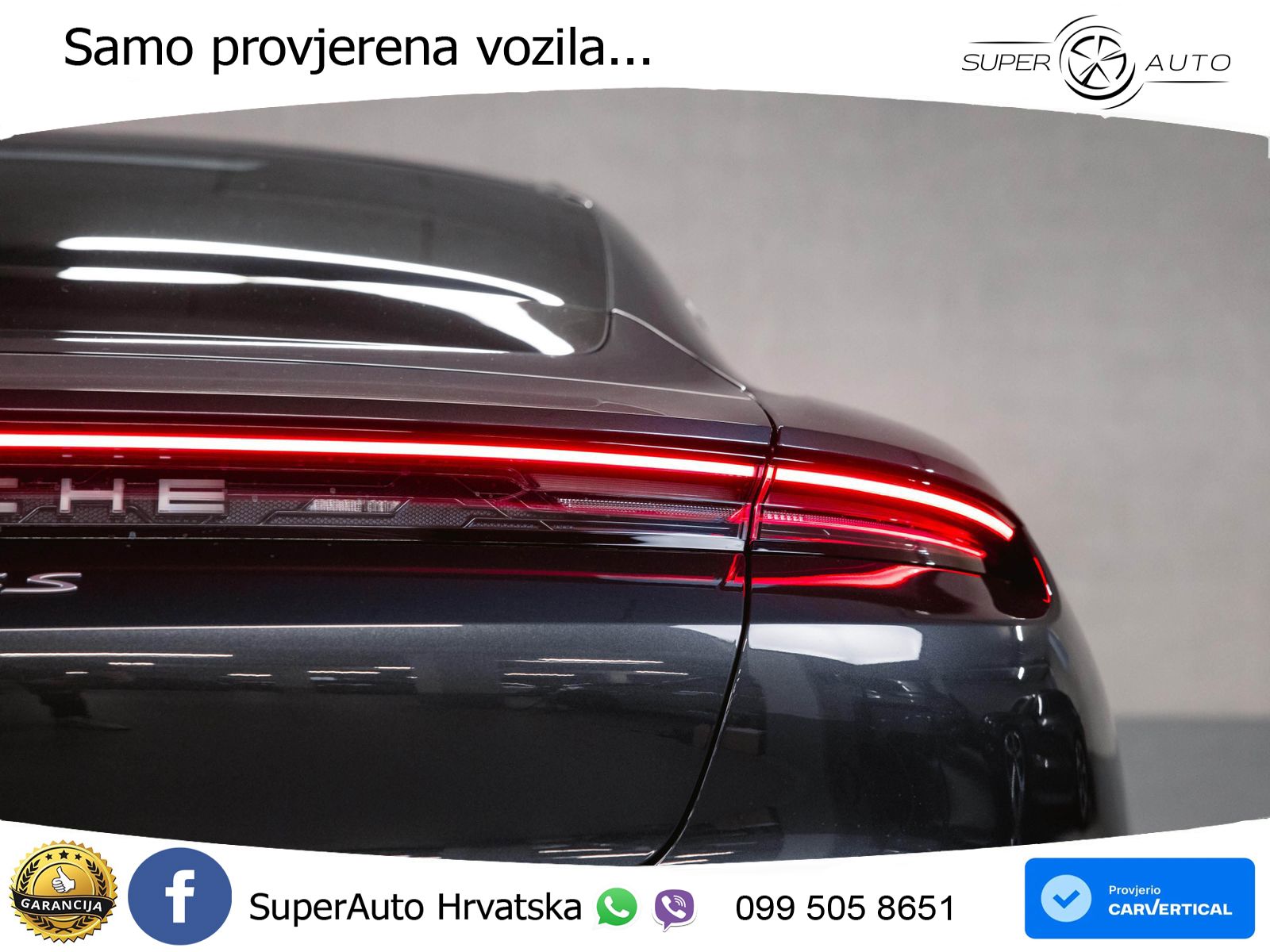 Porsche Taycan 4S 105 kWh (598 KS)