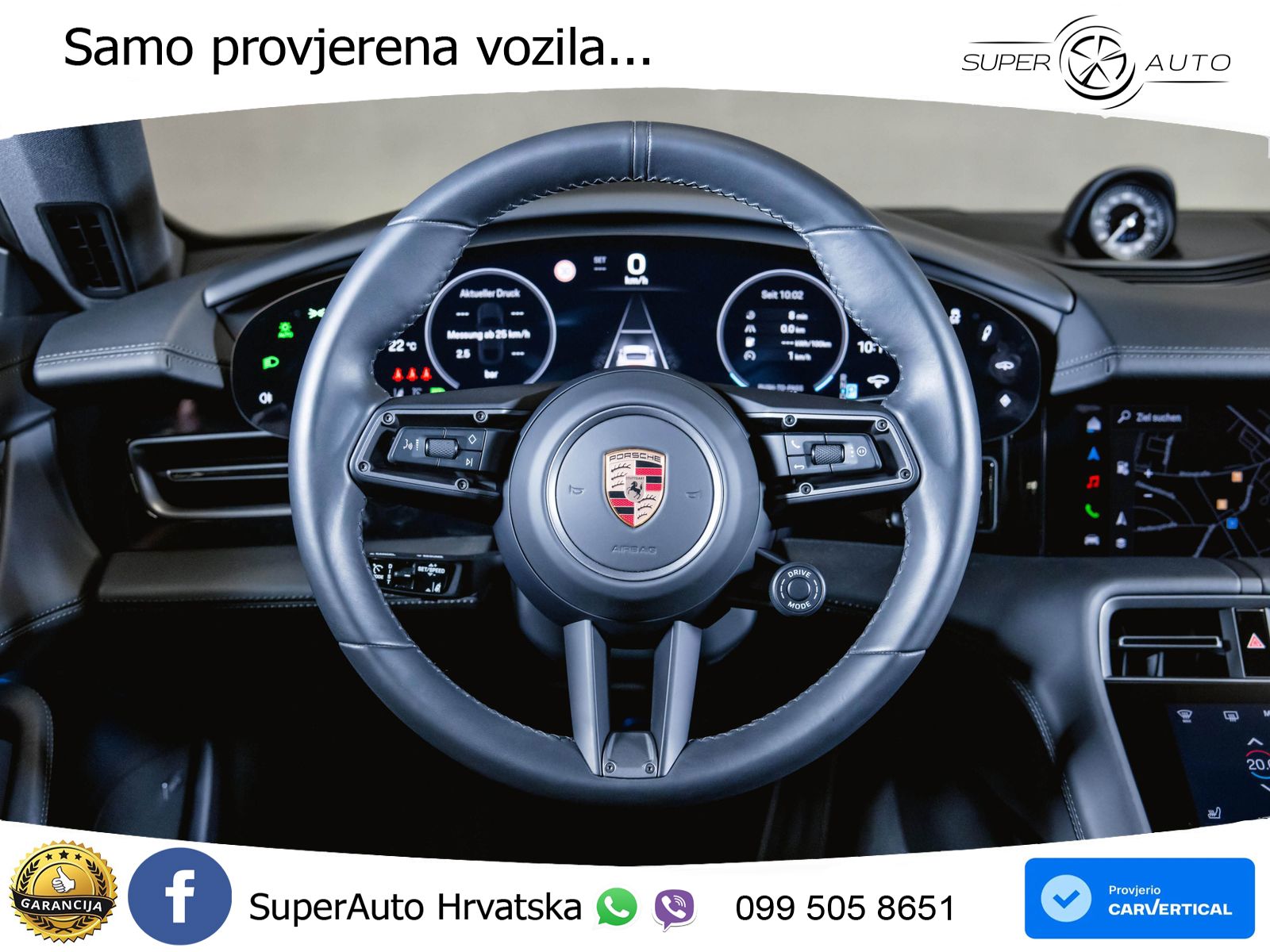 Porsche Taycan 4S 105 kWh (598 KS)