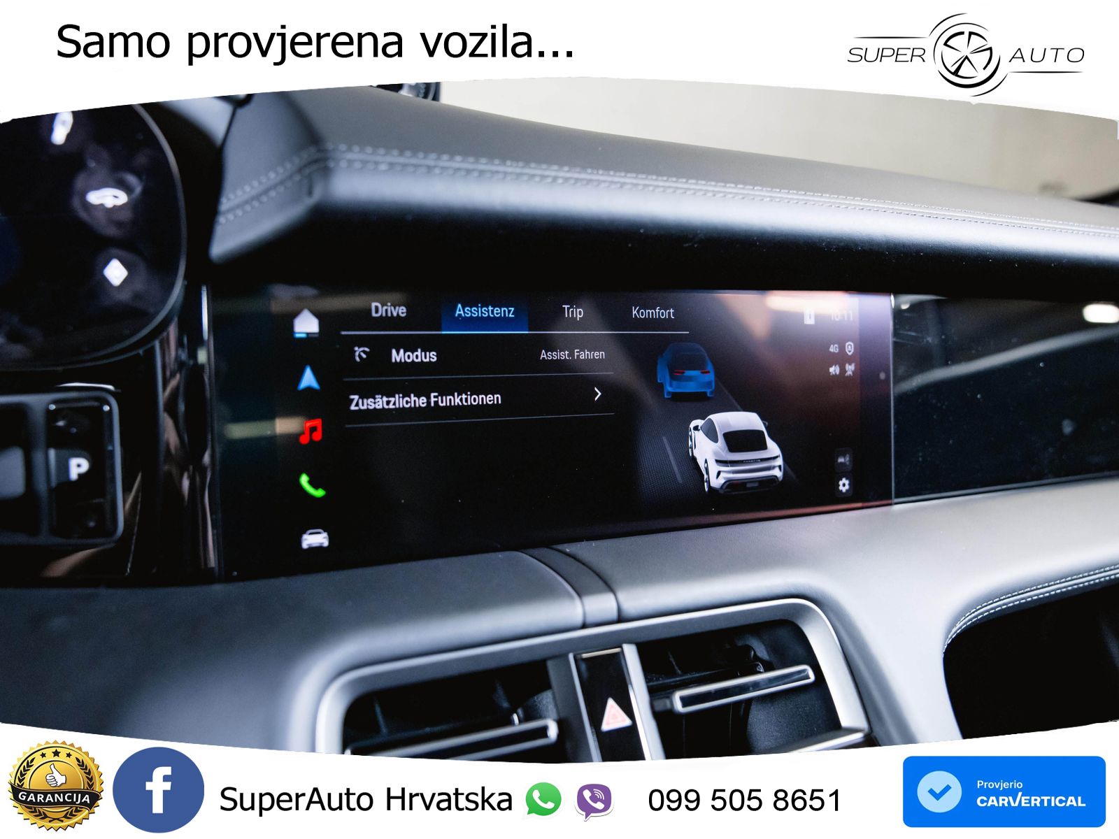 Porsche Taycan 4S 105 kWh (598 KS)