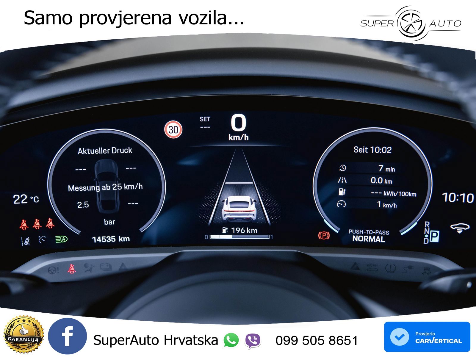 Porsche Taycan 4S 105 kWh (598 KS)