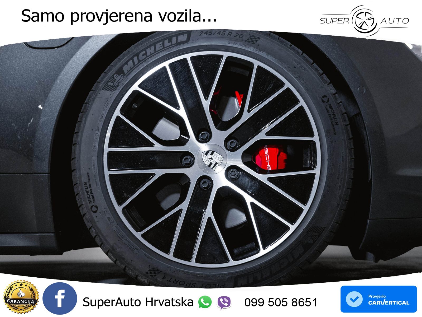 Porsche Taycan 4S 105 kWh (598 KS)