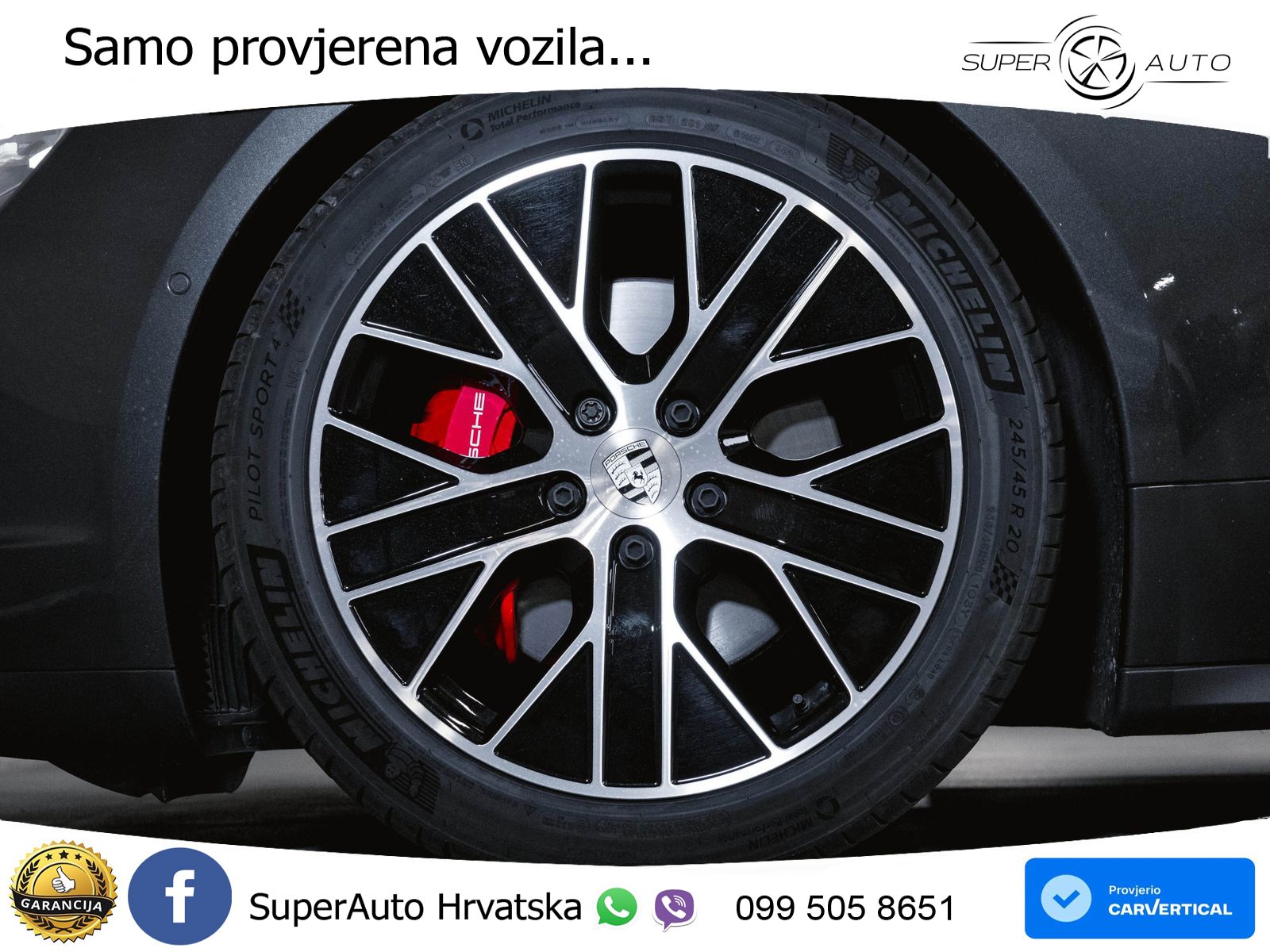 Porsche Taycan 4S 105 kWh (598 KS)