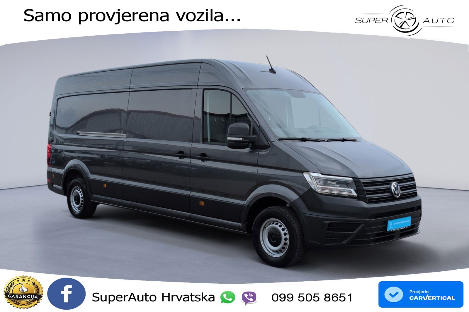 VW Crafter 163 KS LED+GR SJED+ACC