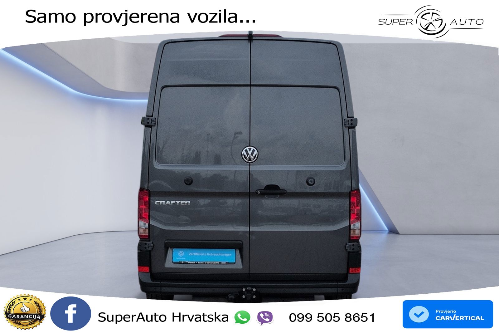 VW Crafter 163 KS LED+GR SJED+ACC