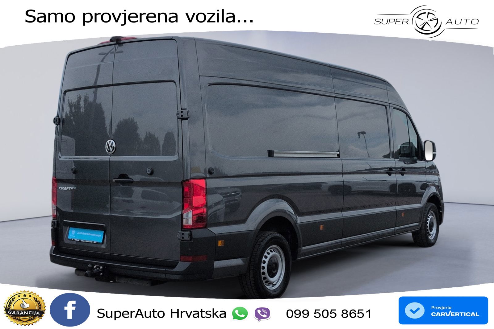 VW Crafter 163 KS LED+GR SJED+ACC