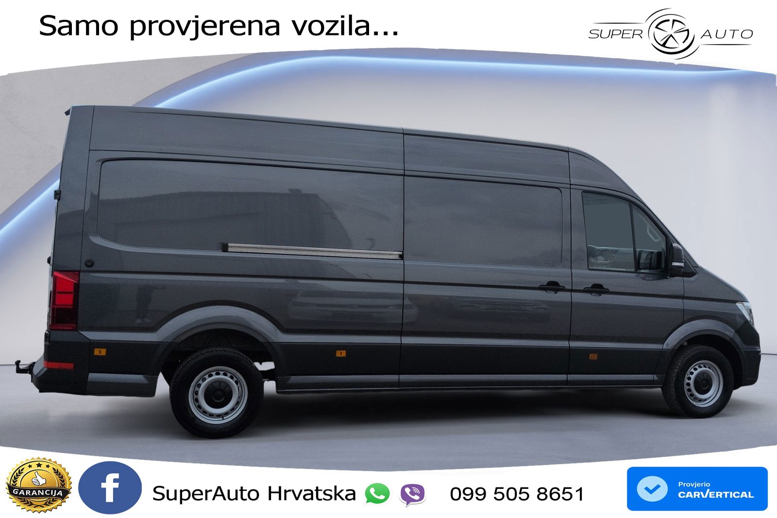 VW Crafter 163 KS LED+GR SJED+ACC