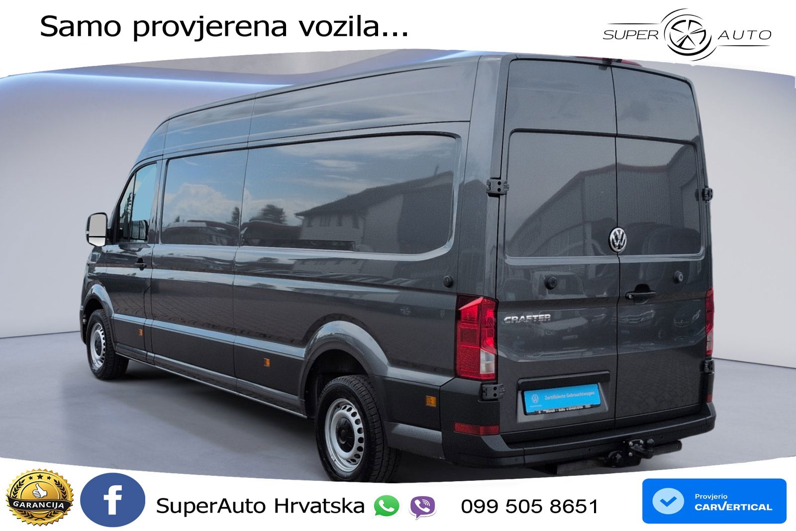 VW Crafter 163 KS LED+GR SJED+ACC