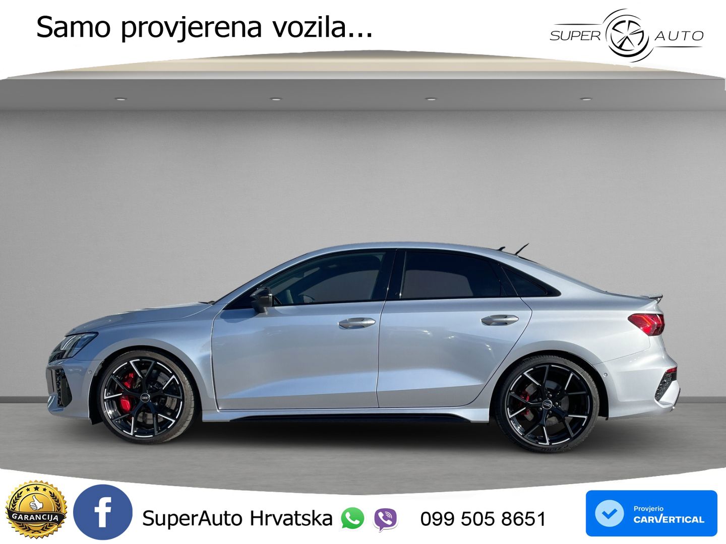 Audi RS3 Sedan 2.5 TFSI (400 KS) quattro S tronic LED+GR SJED+ACC