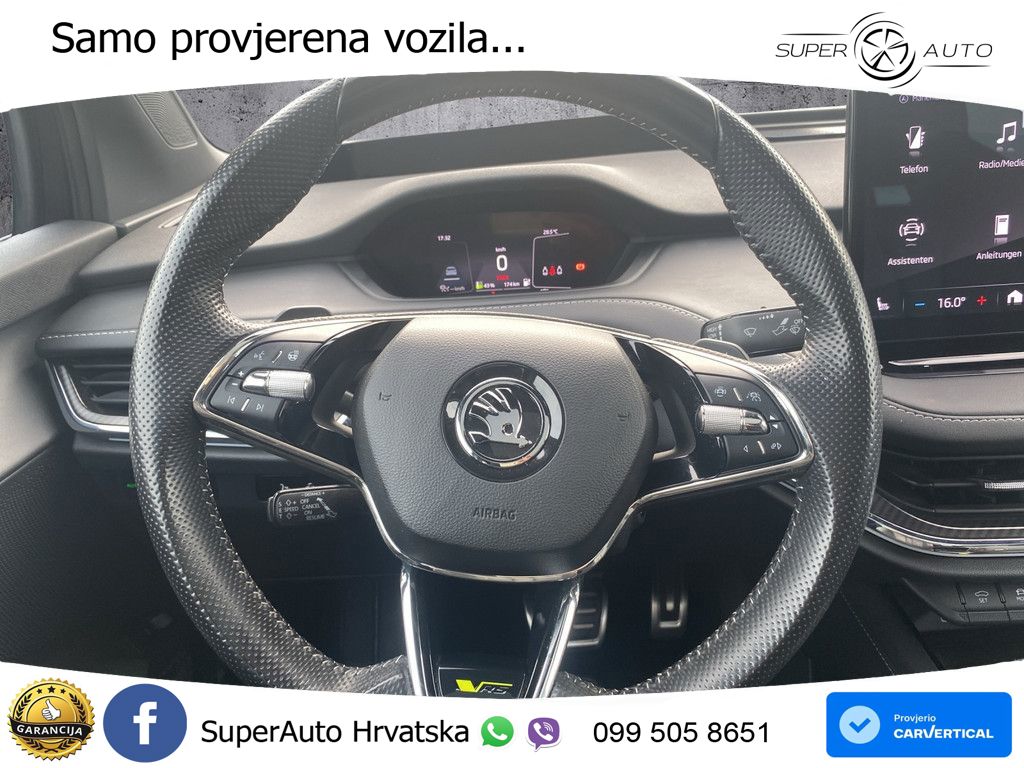 Škoda Enyaq Coupe iV RS 82 kWh (299 KS) AWD Suite LED+GR SJED+ACC