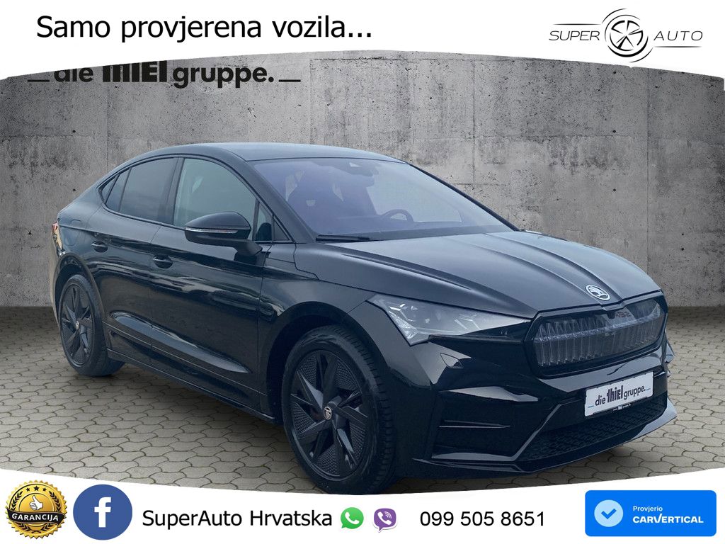 Škoda Enyaq Coupe iV RS 82 kWh (299 KS) AWD Suite LED+GR SJED+ACC