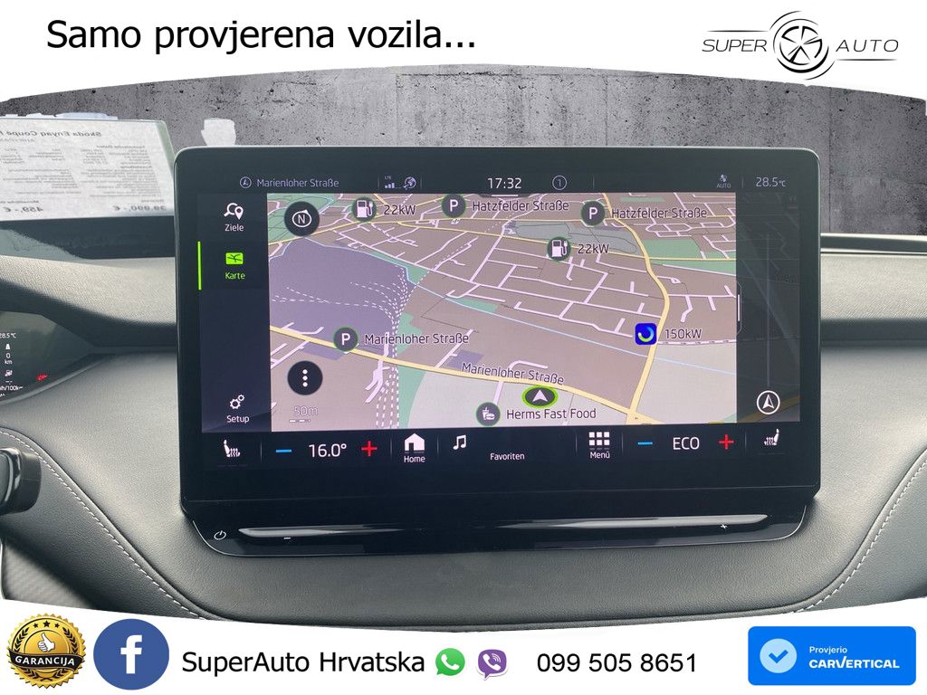 Škoda Enyaq Coupe iV RS 82 kWh (299 KS) AWD Suite LED+GR SJED+ACC