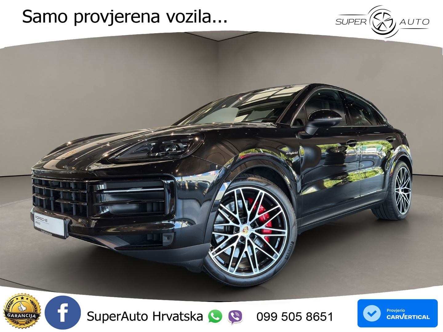 Porsche Cayenne Coupe S 3.0 V6 (519 KS) E-Hybrid Tiptronic S