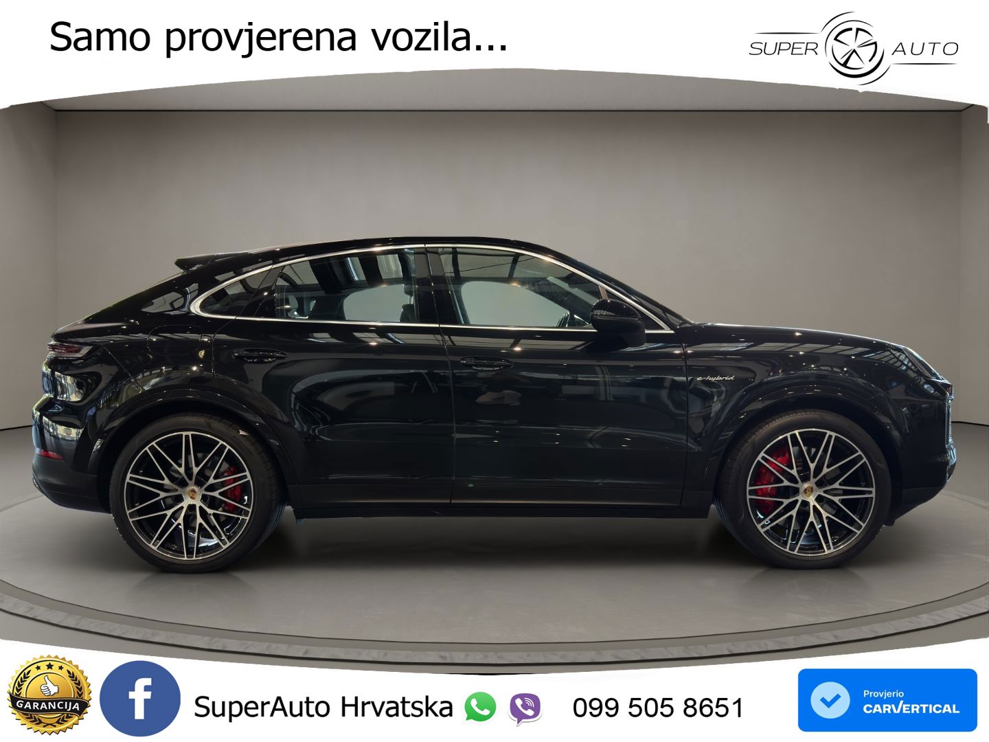 Porsche Cayenne Coupe S 3.0 V6 (519 KS) E-Hybrid Tiptronic S
