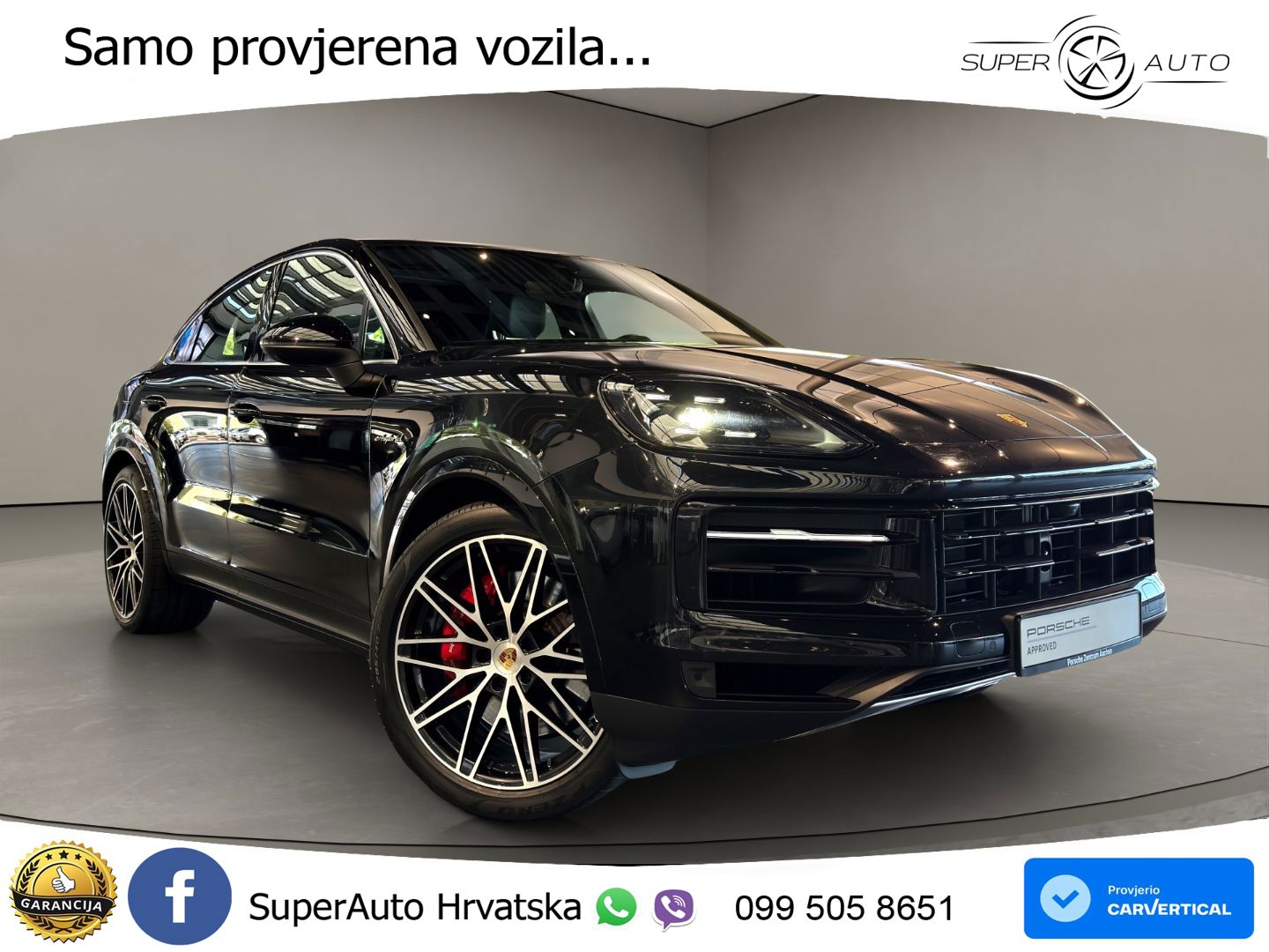 Porsche Cayenne Coupe S 3.0 V6 (519 KS) E-Hybrid Tiptronic S