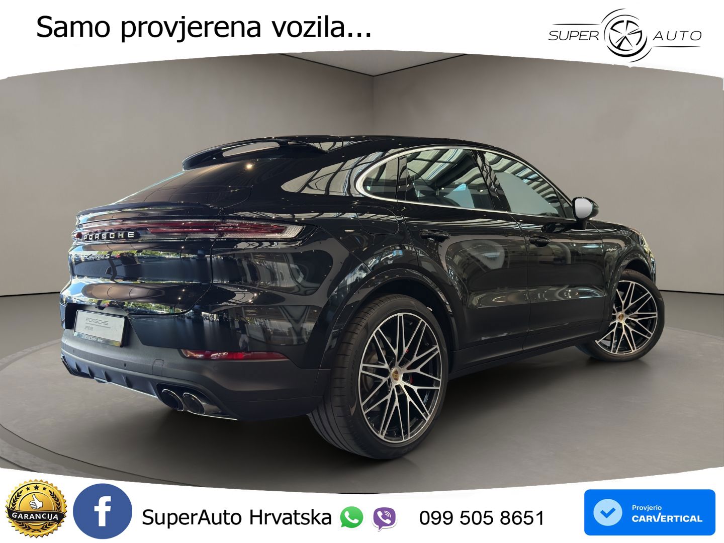 Porsche Cayenne Coupe S 3.0 V6 (519 KS) E-Hybrid Tiptronic S