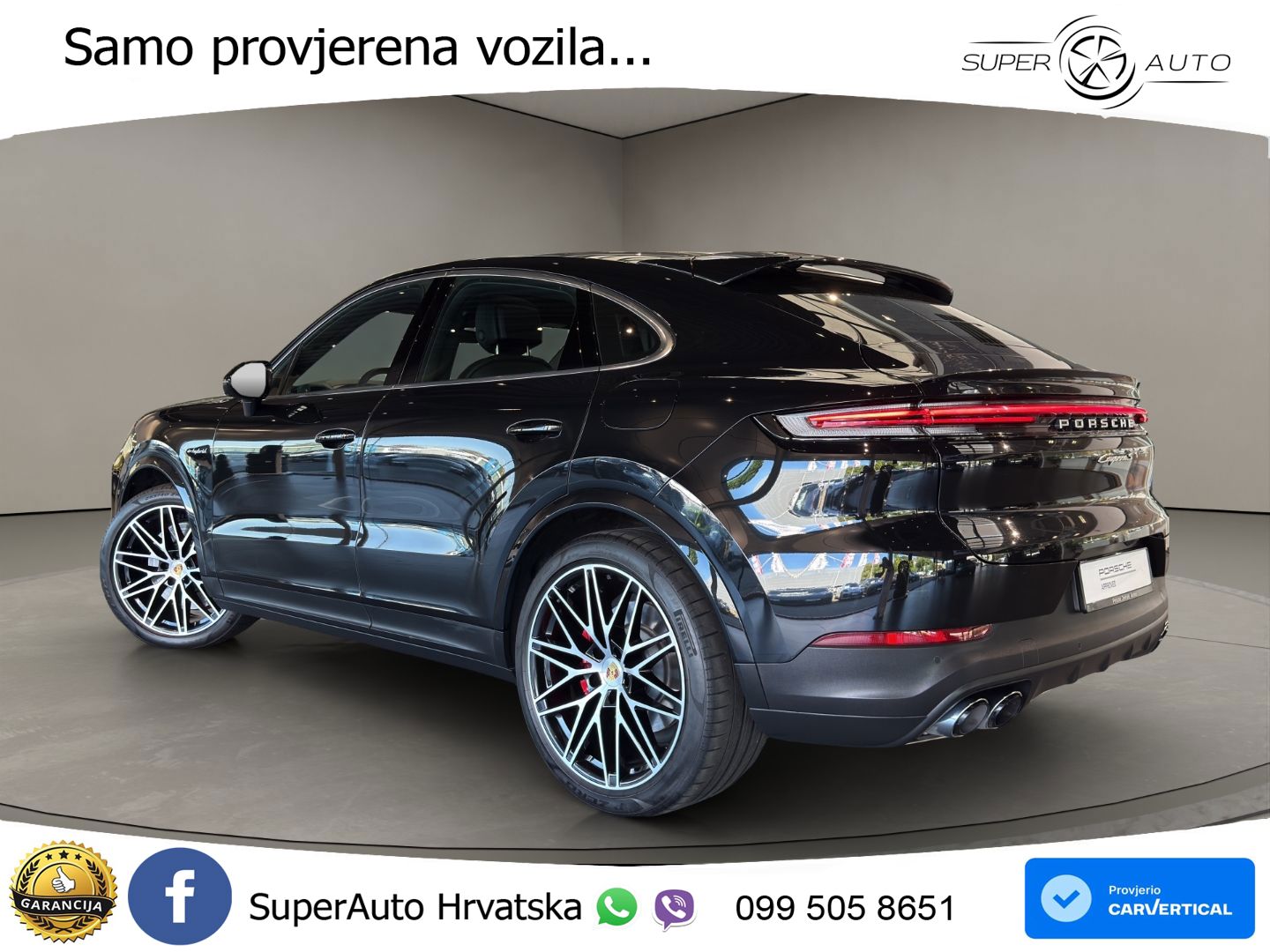 Porsche Cayenne Coupe S 3.0 V6 (519 KS) E-Hybrid Tiptronic S