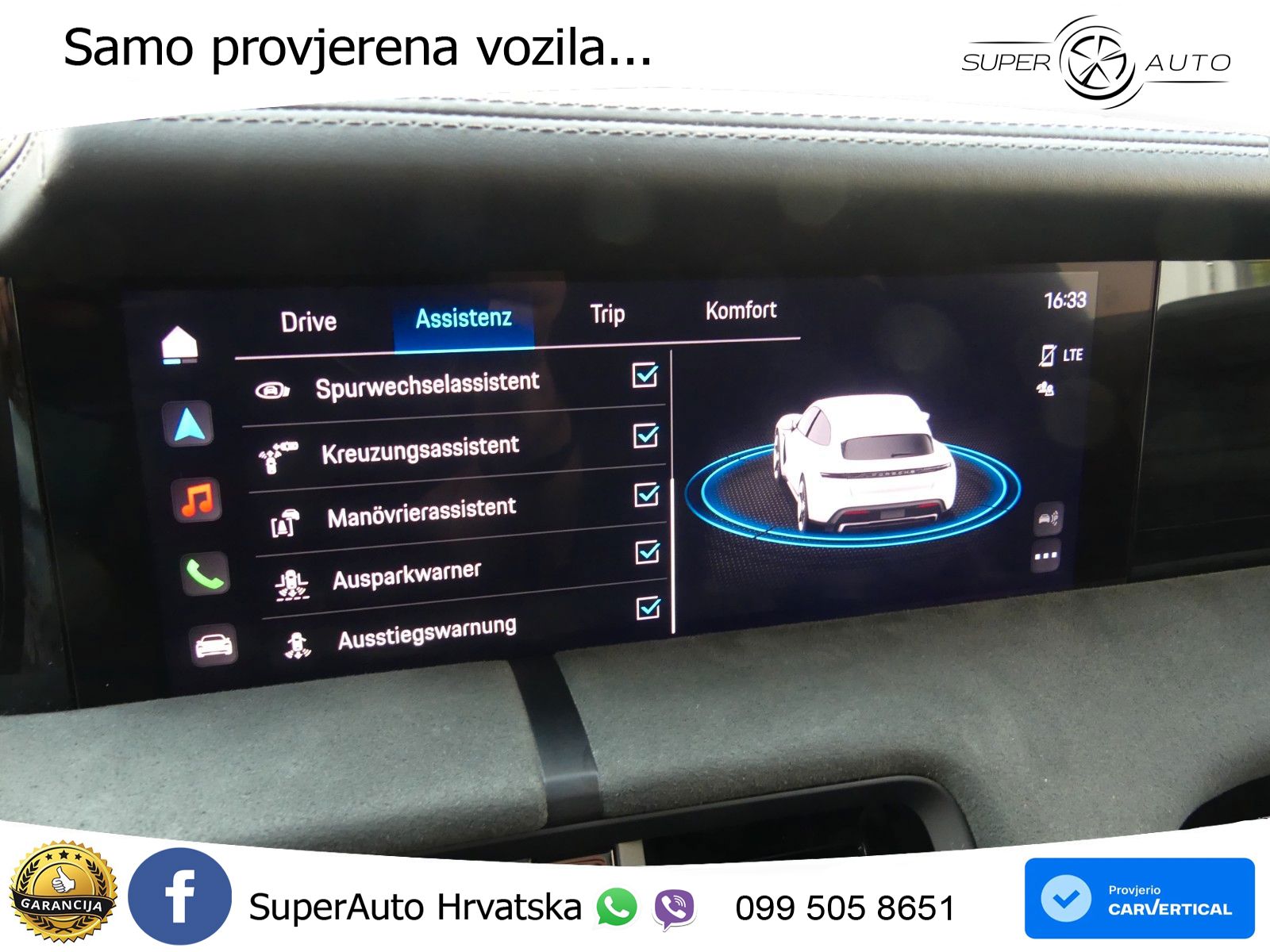 Porsche Taycan Sport Turismo GTS Performance Plus 93.4 kWh (598 KS)