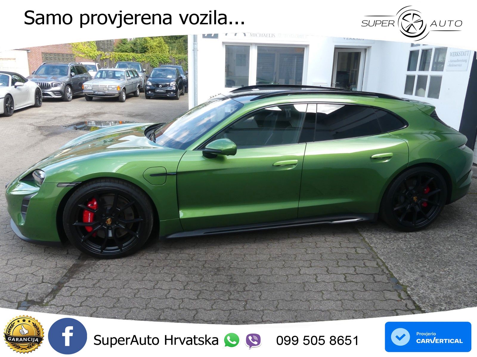Porsche Taycan Sport Turismo GTS Performance Plus 93.4 kWh (598 KS)