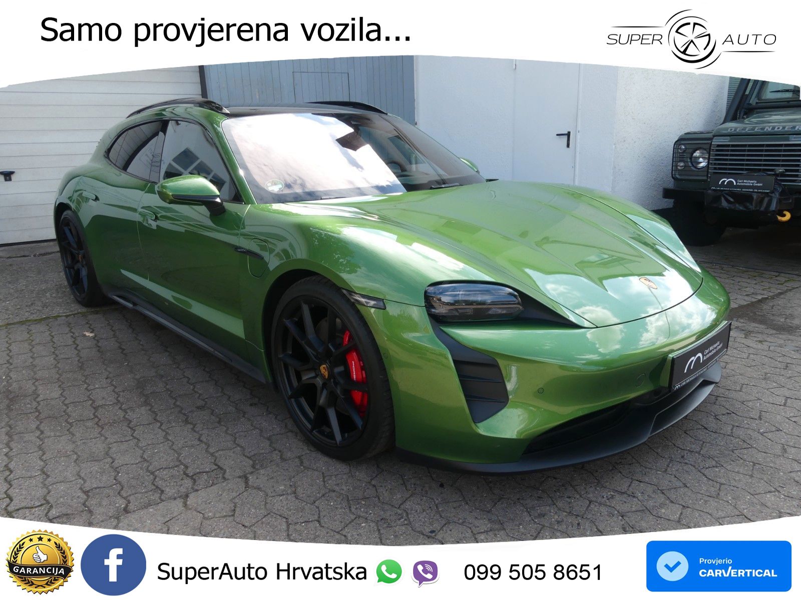 Porsche Taycan Sport Turismo GTS Performance Plus 93.4 kWh (598 KS)