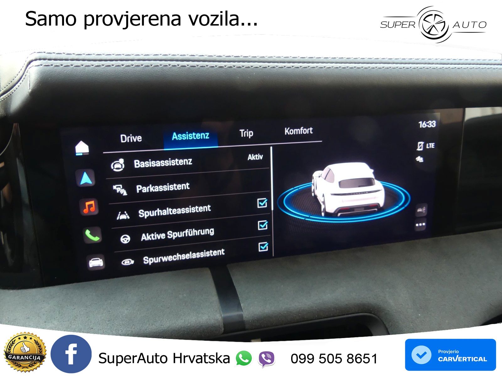 Porsche Taycan Sport Turismo GTS Performance Plus 93.4 kWh (598 KS)