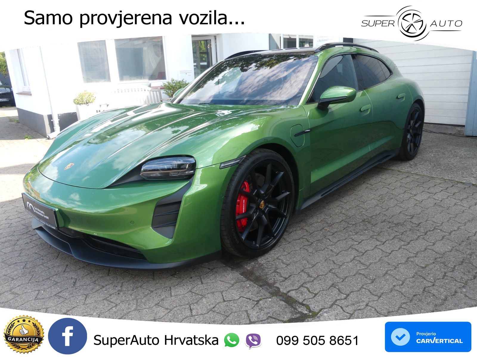Porsche Taycan Sport Turismo GTS Performance Plus 93.4 kWh (598 KS)
