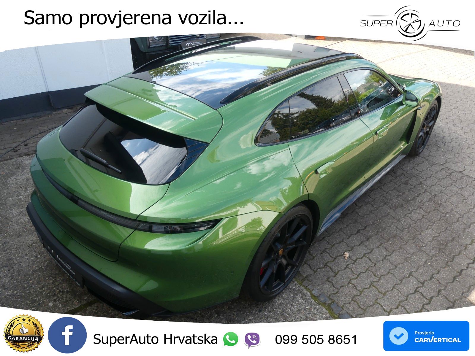 Porsche Taycan Sport Turismo GTS Performance Plus 93.4 kWh (598 KS)