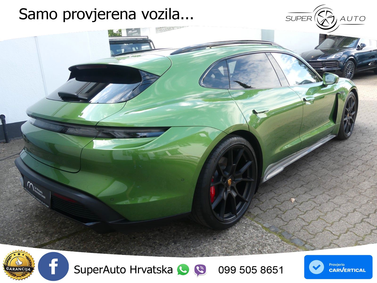 Porsche Taycan Sport Turismo GTS Performance Plus 93.4 kWh (598 KS)