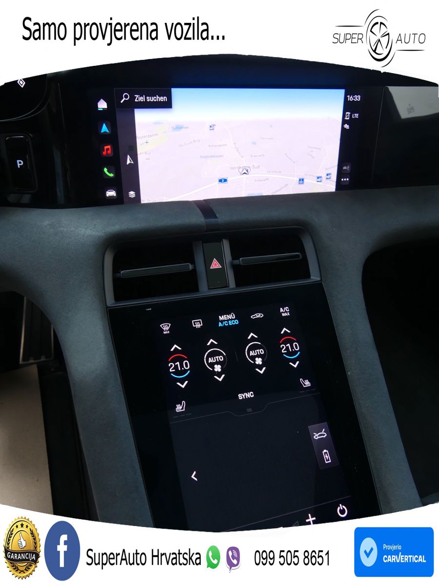 Porsche Taycan Sport Turismo GTS Performance Plus 93.4 kWh (598 KS)