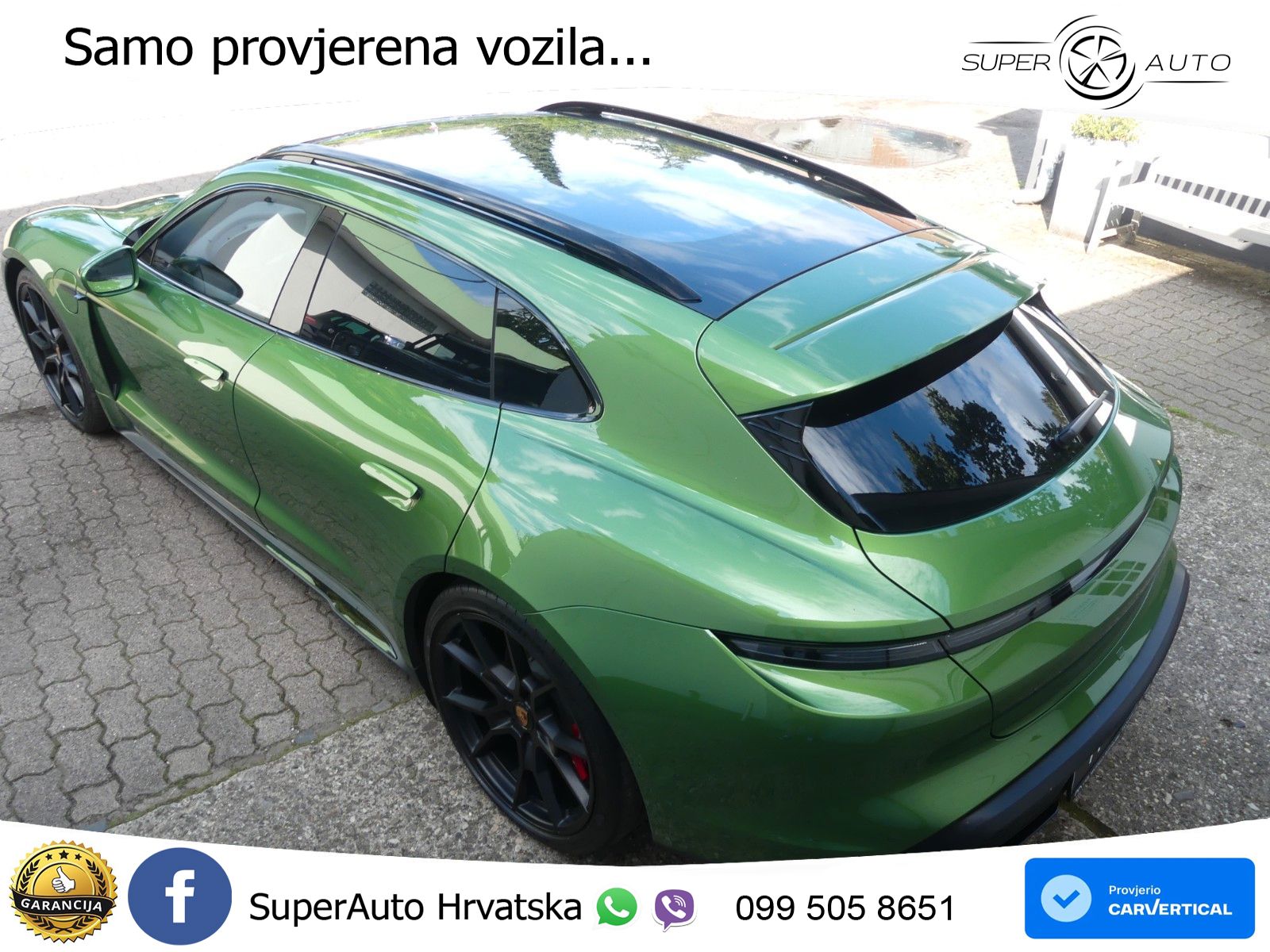 Porsche Taycan Sport Turismo GTS Performance Plus 93.4 kWh (598 KS)