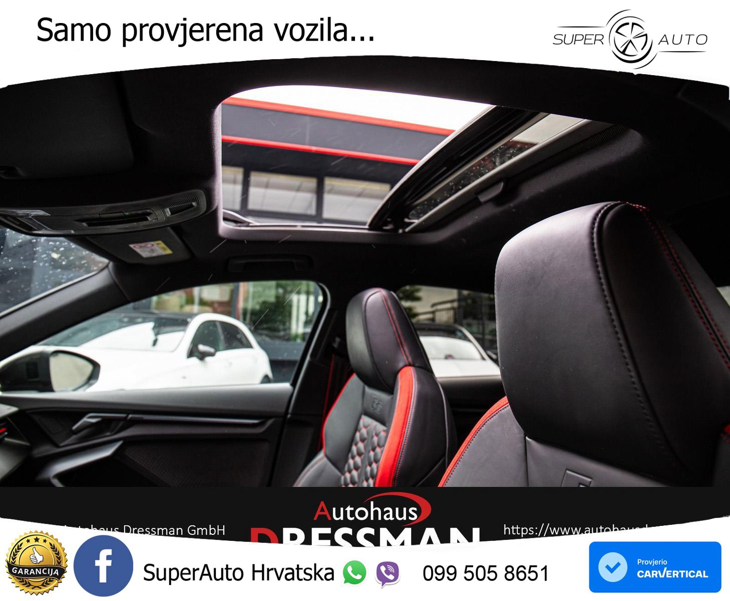 Audi RS3 Sedan 2.5 TFSI (400 KS) quattro S tronic LED+GR SJED+ACC