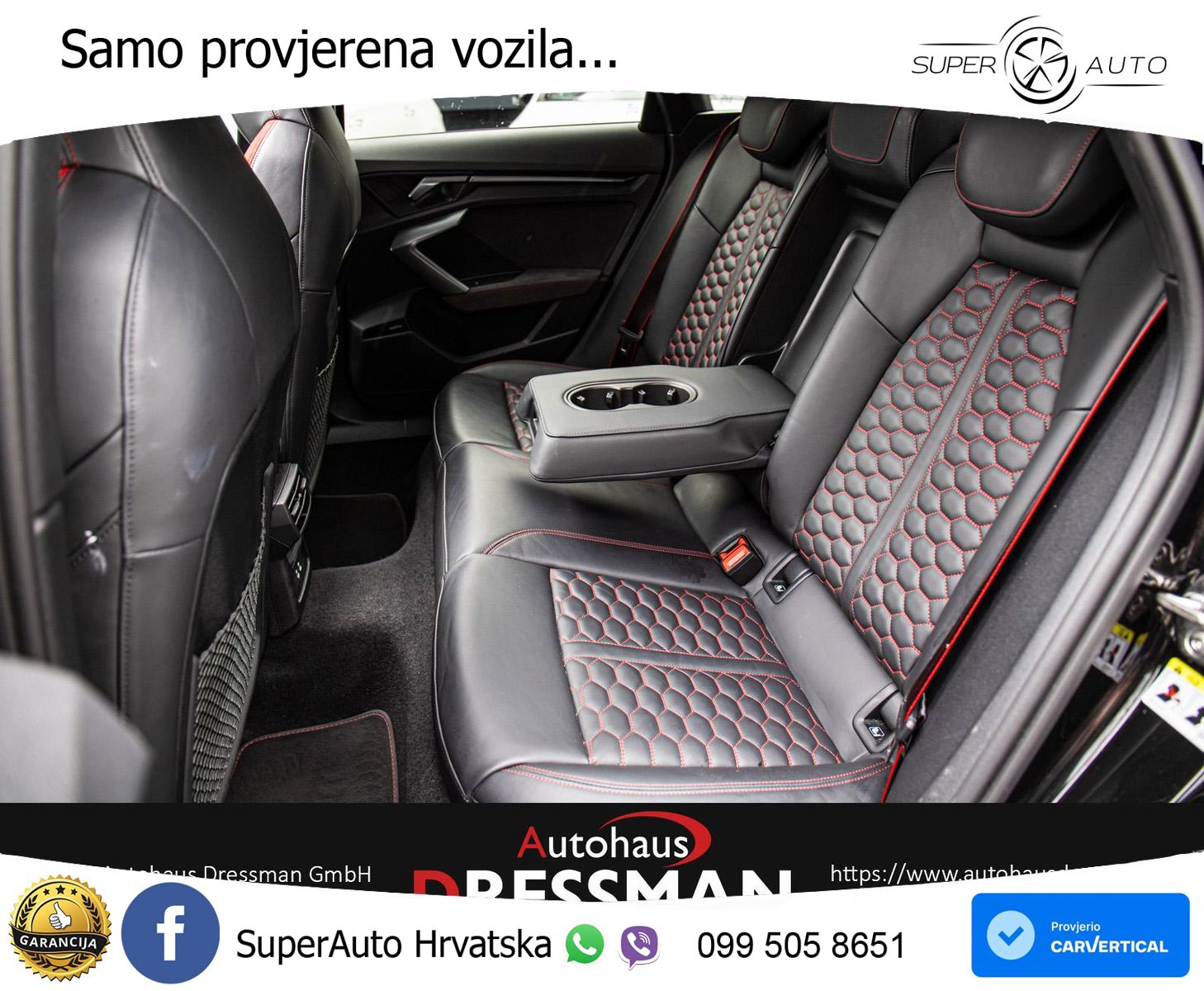 Audi RS3 Sedan 2.5 TFSI (400 KS) quattro S tronic LED+GR SJED+ACC