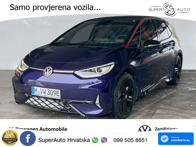 Volkswagen ID.3 GTX Performance 84 kWh (326 KS) LED+GR SJED+ACC