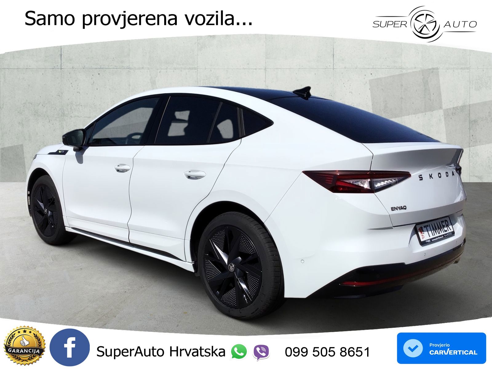 Škoda Enyaq Coupe iV RS 82 kWh (340 KS) AWD LED+GR SJED+ACC