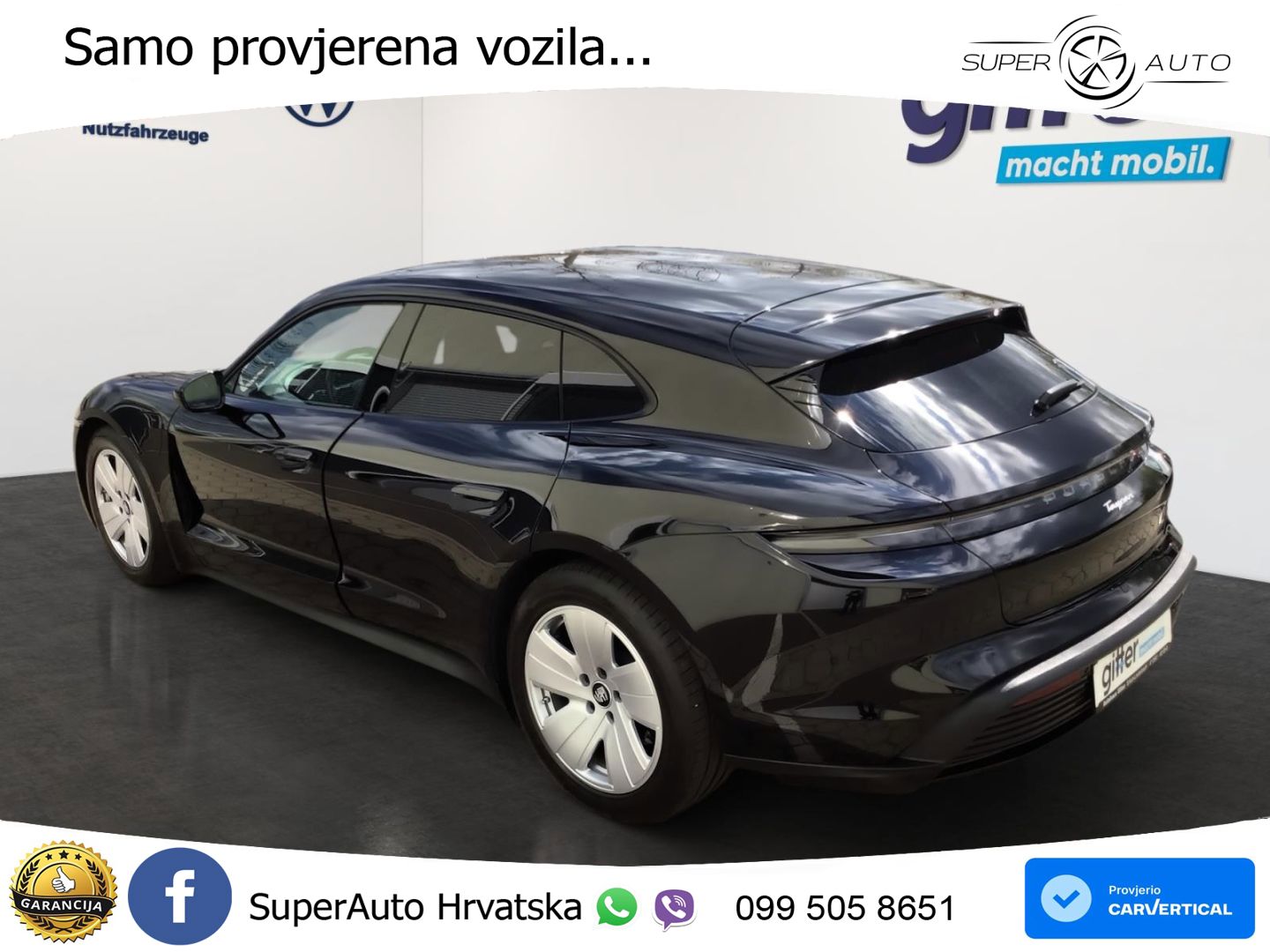 Porsche Taycan Sport Turismo Performance 79.2 kWh (408 KS)