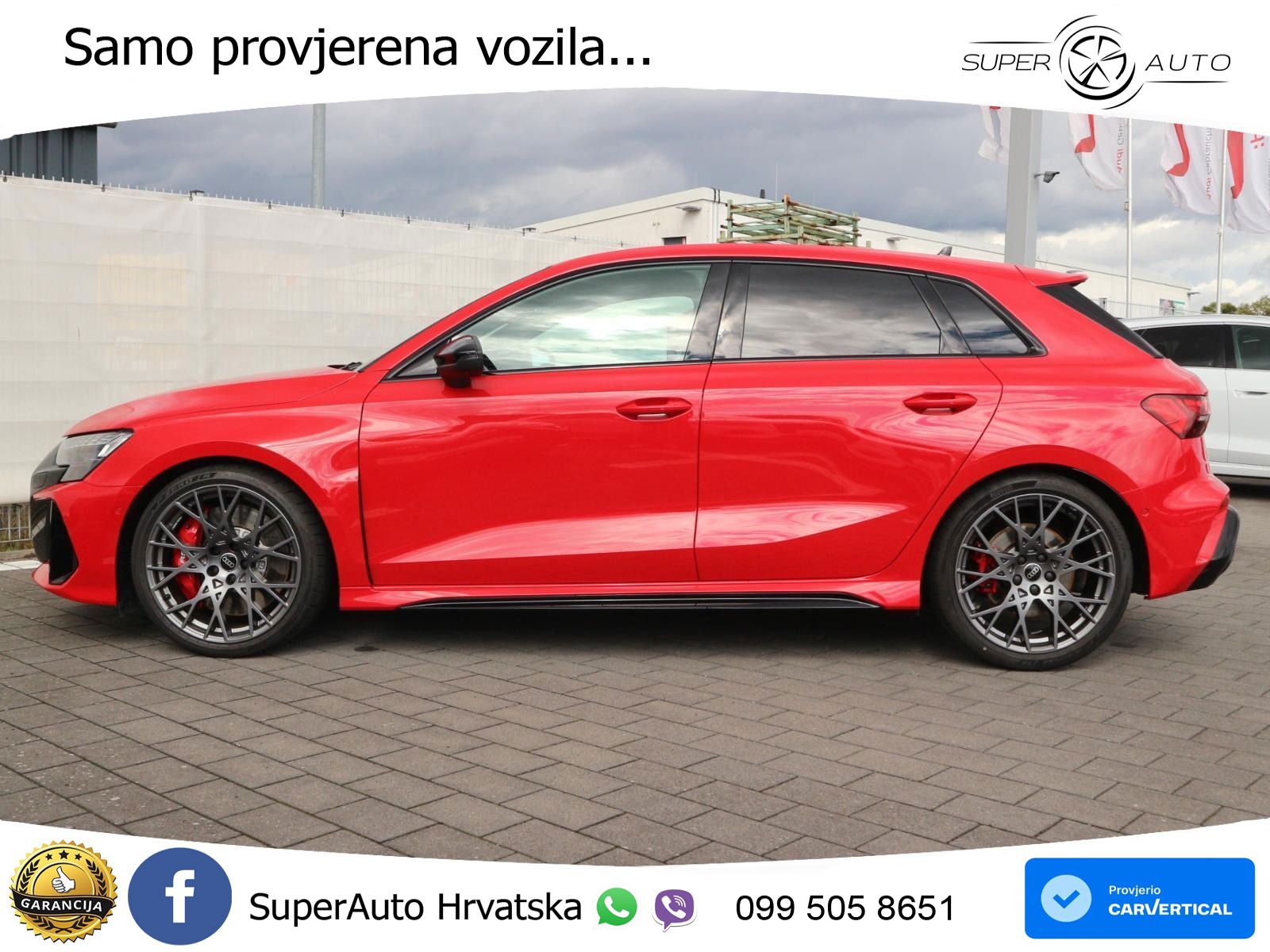 Audi RS3 Sedan 2.5 TFSI (400 KS) quattro S tronic LED+GR SJED+ACC