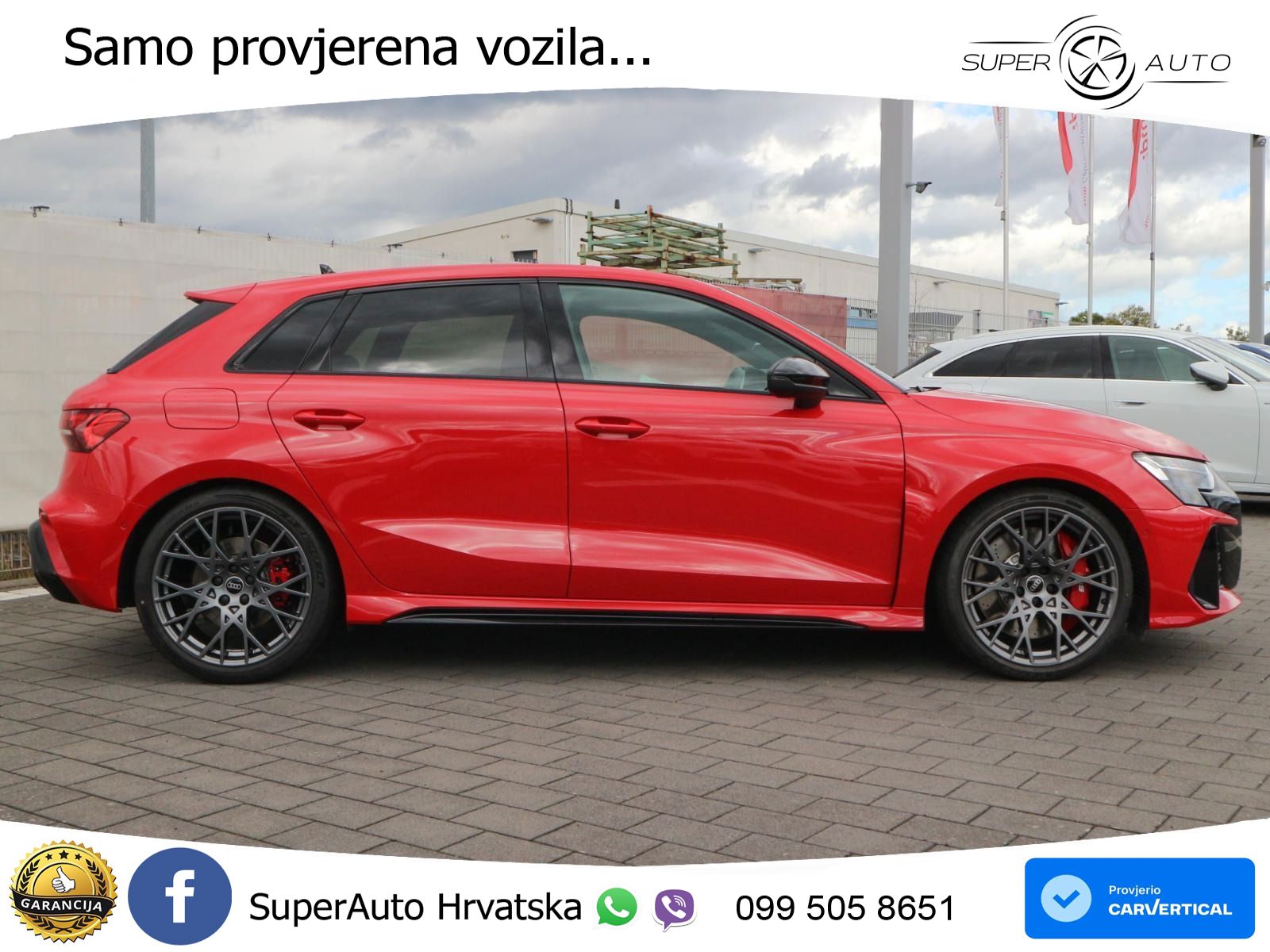 Audi RS3 Sedan 2.5 TFSI (400 KS) quattro S tronic LED+GR SJED+ACC