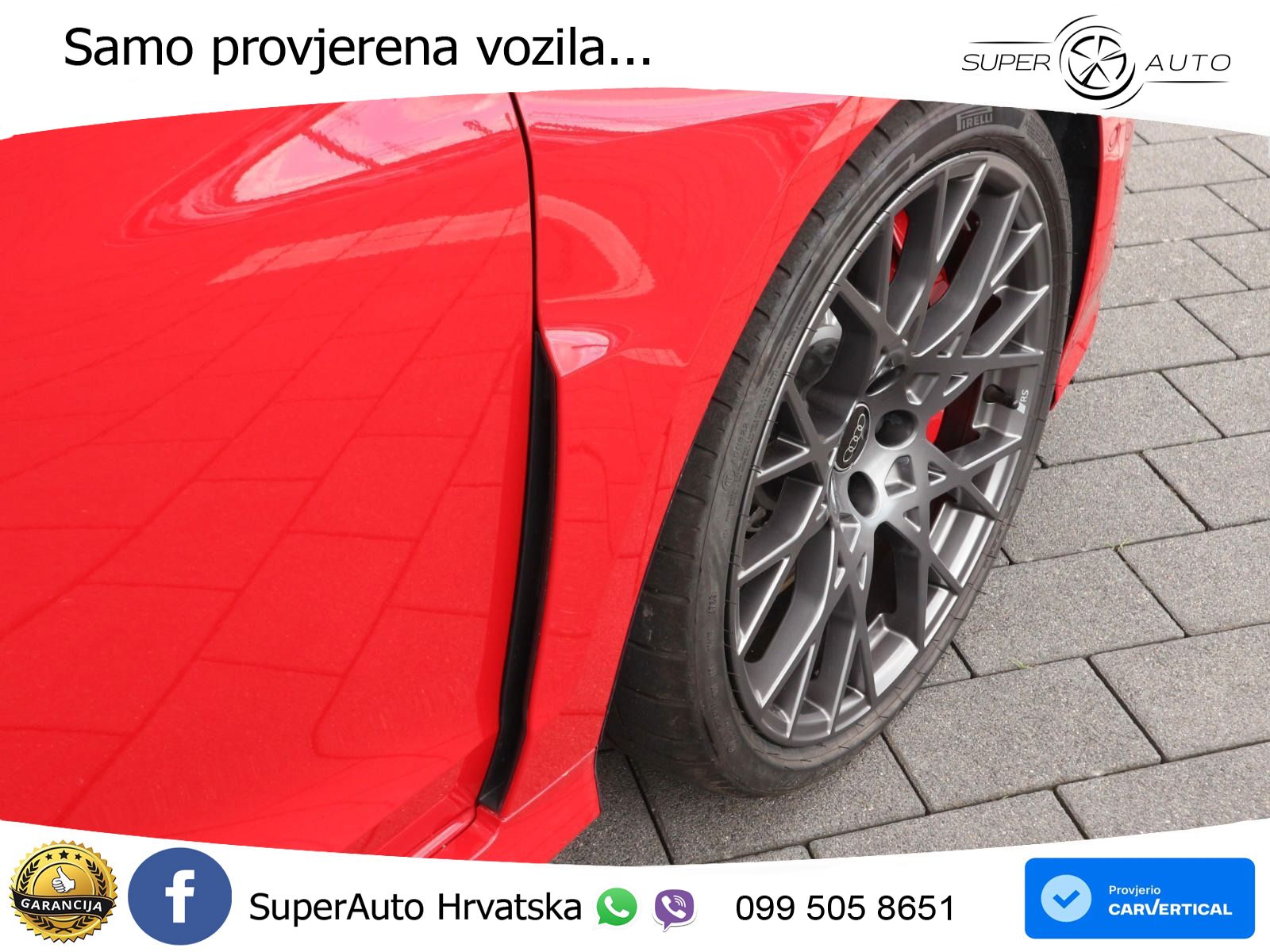 Audi RS3 Sedan 2.5 TFSI (400 KS) quattro S tronic LED+GR SJED+ACC