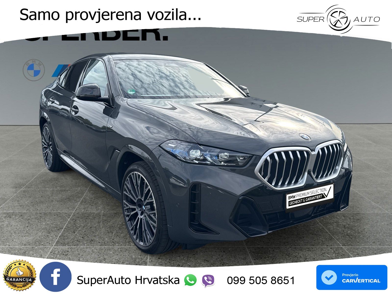 BMW X6 40d (352 KS) xDrive Steptronic M Sport LED+GR SJED+ACC