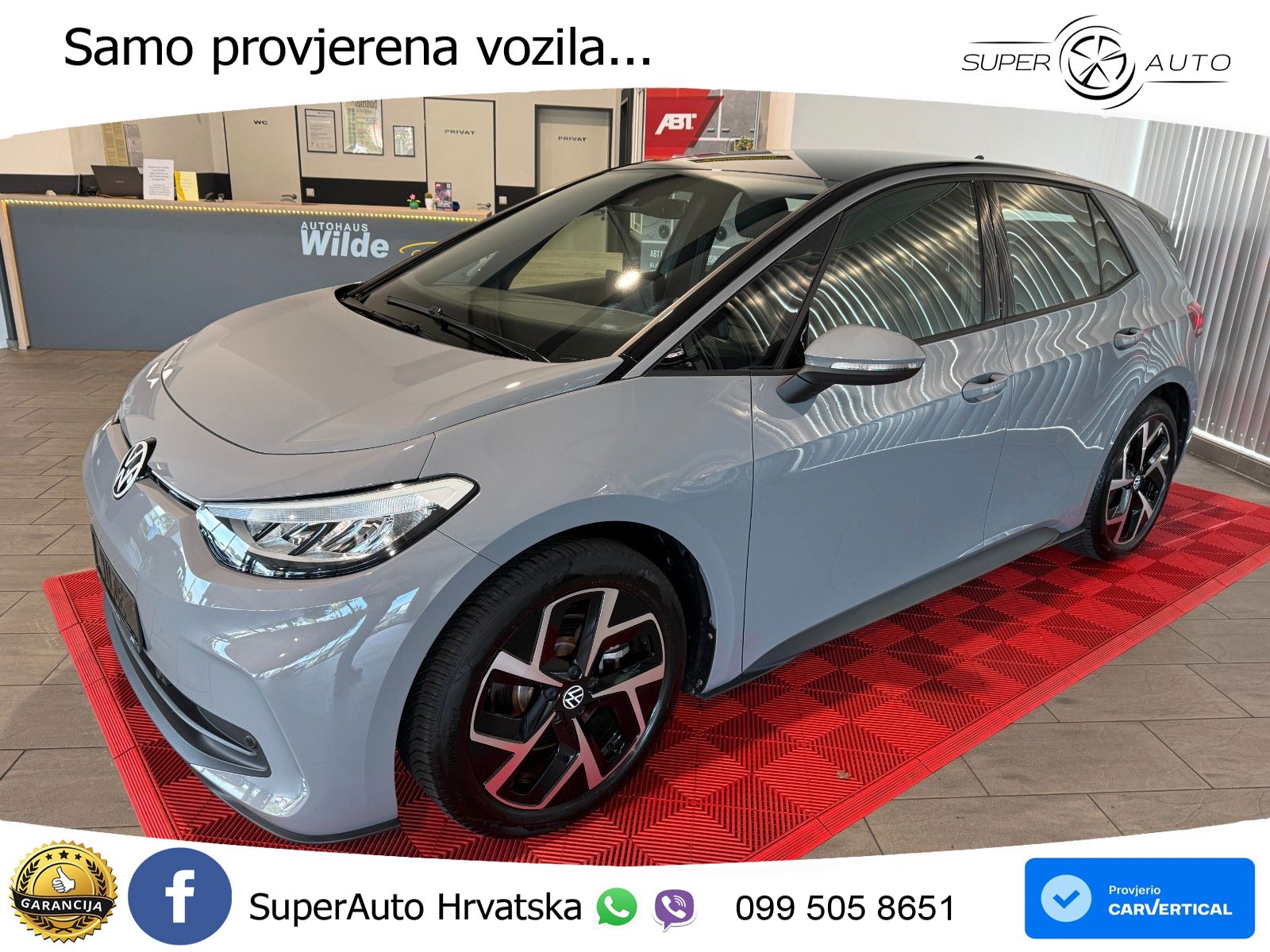 Volkswagen ID.3 Pro 62 kWh (204 KS)