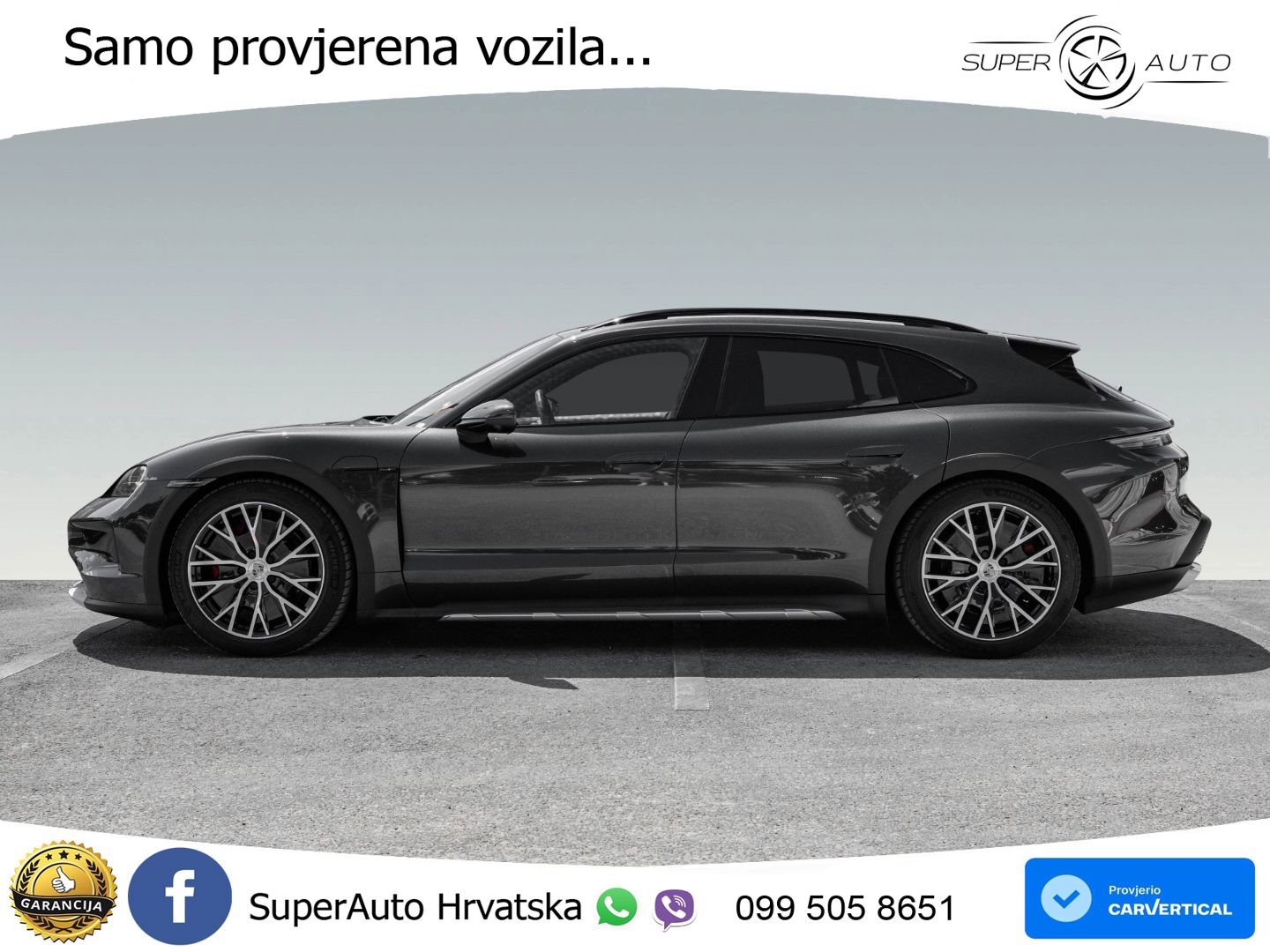 Porsche Taycan Cross Turismo 4S 105 kWh (598 KS)