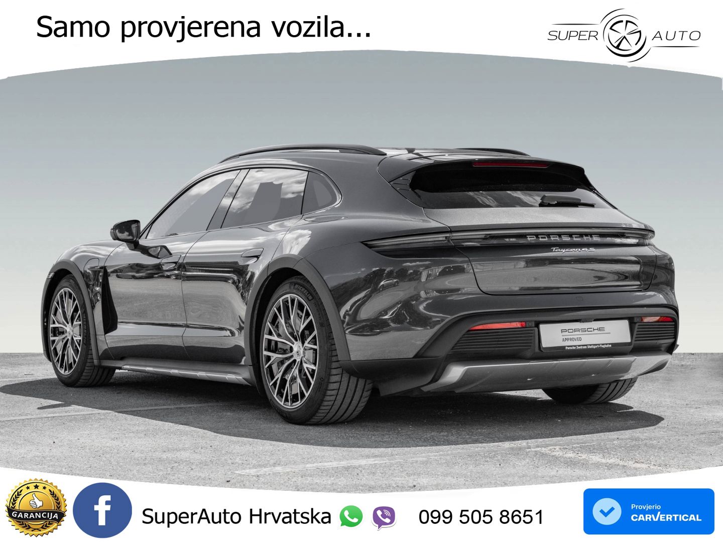 Porsche Taycan Cross Turismo 4S 105 kWh (598 KS)
