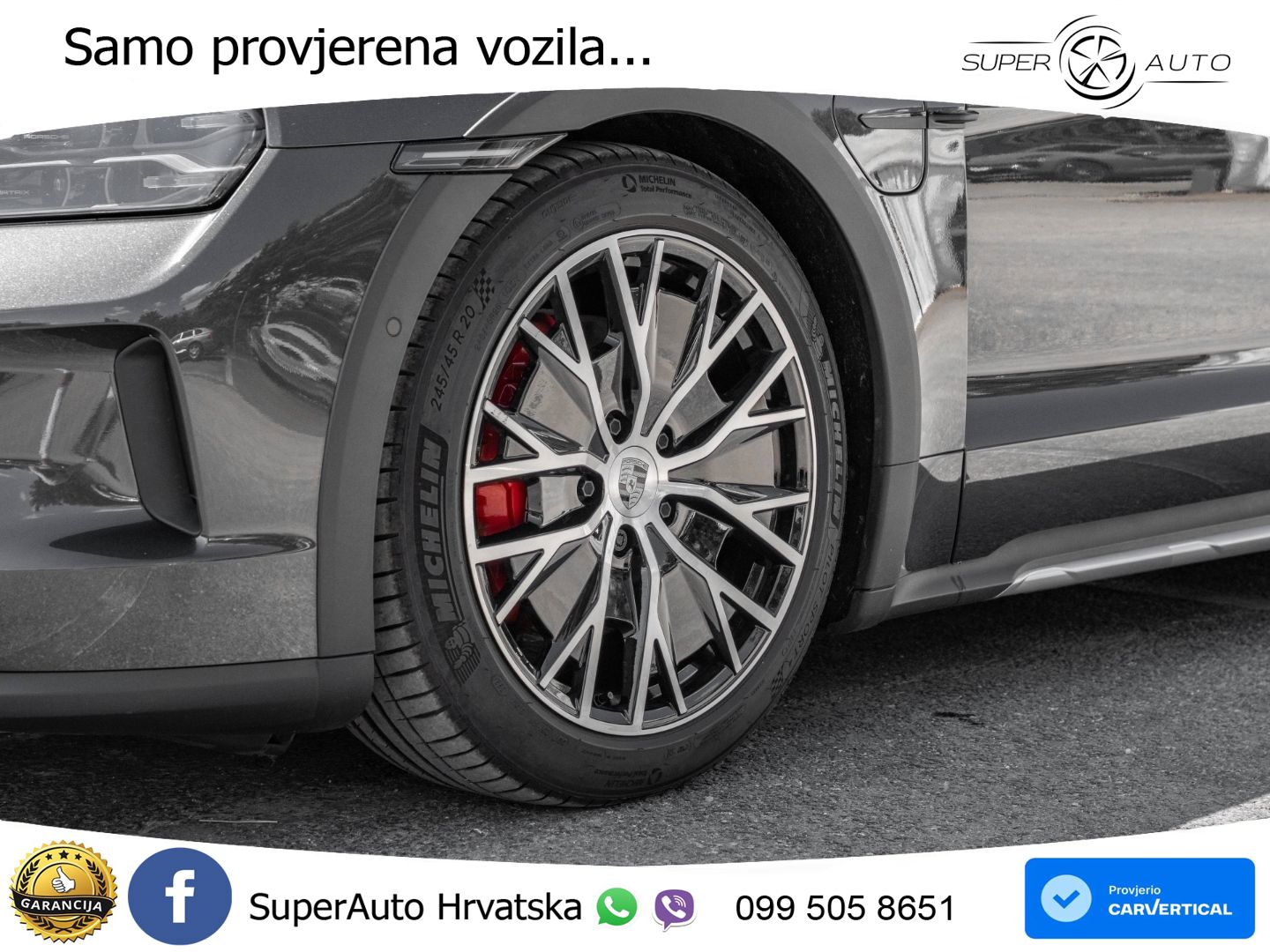 Porsche Taycan Cross Turismo 4S 105 kWh (598 KS)