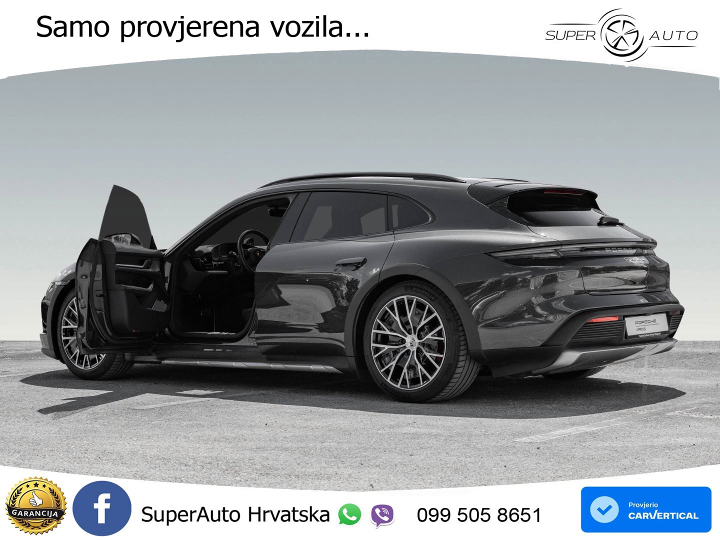 Porsche Taycan Cross Turismo 4S 105 kWh (598 KS)