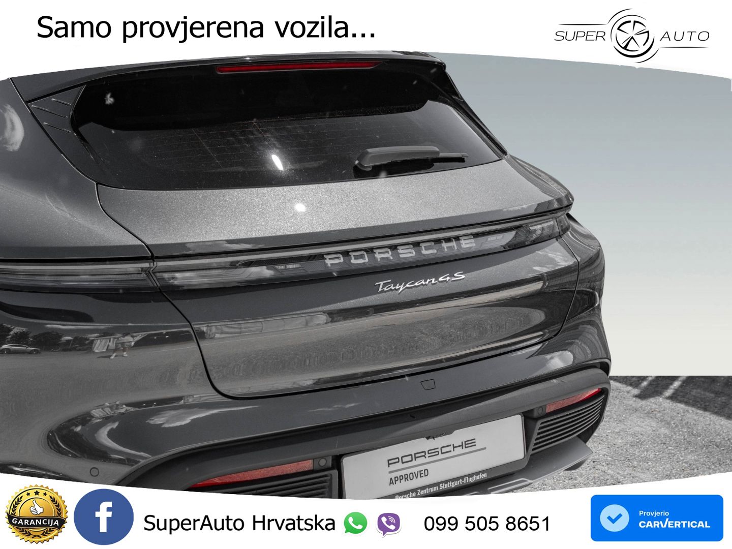 Porsche Taycan Cross Turismo 4S 105 kWh (598 KS)