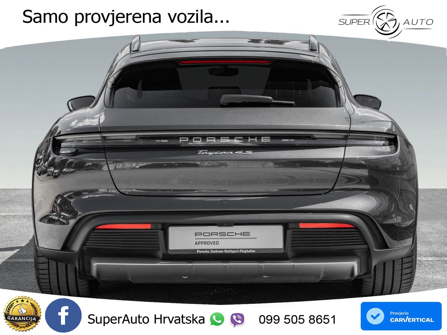 Porsche Taycan Cross Turismo 4S 105 kWh (598 KS)