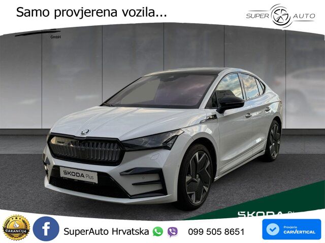 Škoda Enyaq Coupe iV RS 82 kWh (299 KS) AWD LED+GR SJED+ACC