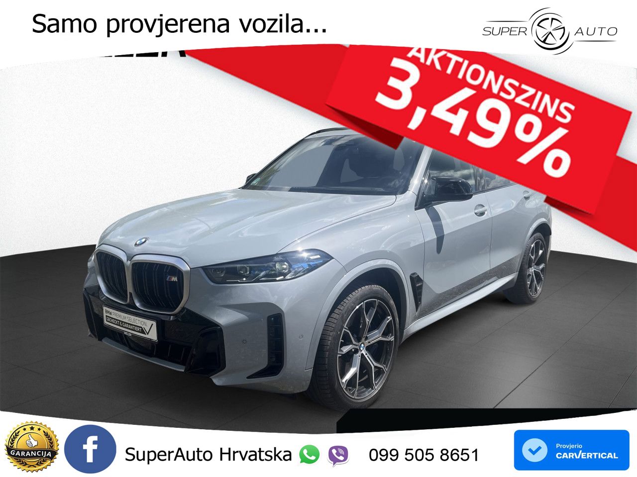 BMW X5 M60i V8 (530 KS) xDrive Steptronic ACC+HEAD+GR SJED+360+PANO